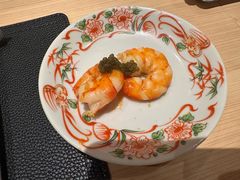 东海斑节虾配鱼籽酱-鲤·鮨KOISUSHI
