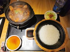 黑椒牛肉饭饮料套餐-谷田稻香·砂锅菜(南沙万达广场店)