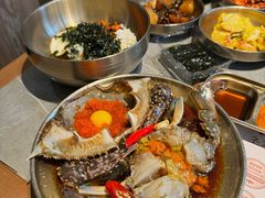 -草家酱蟹炭火烤肉店(珲春南路一店)