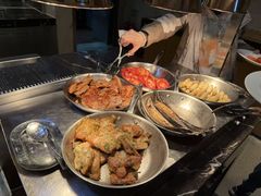 -广州万富希尔顿酒店·感趣自助餐厅·金秋蟹宴生蚝海鲜刺身