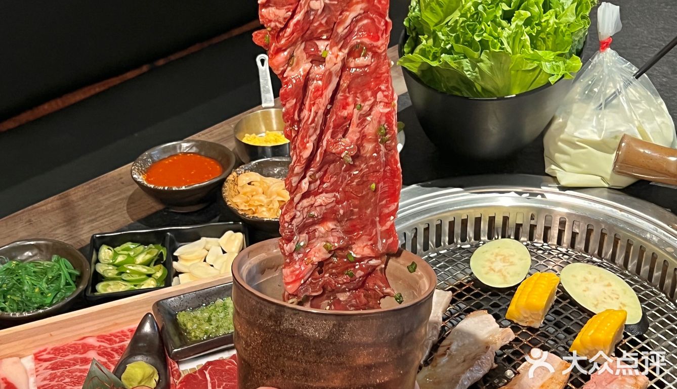 渝中zui好吃的韩式烤肉，五花肉好吃哭！！