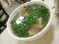 枸杞叶猪肝汤-好好滋味茶餐厅