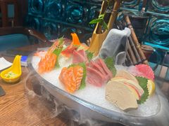 三文鱼腩刺身-桃桃厨房(公明店)