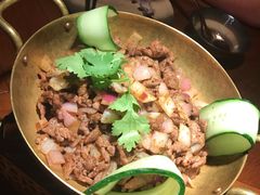 干锅孜然羊肉-楼兰新疆主题餐厅(苏州中心店)