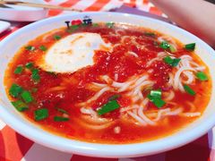 西红柿空心面-西贝莜面村