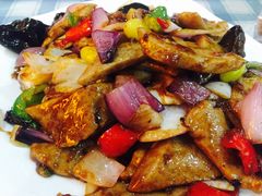 炒猪肝-小觉林素菜馆