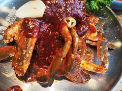 -明洞阿姨·韩式酱蟹烤肉·创意料理(三元桥店)