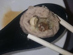 爆炸姜汁皮蛋贡丸-鲜入围煮花胶鸡海鲜火锅