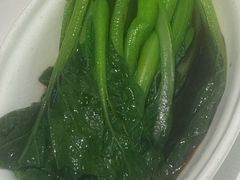 白灼菜心-桂满陇·江南茶餐厅·蟹黄小笼汤包(中山公园店)