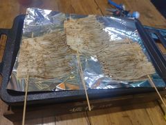 烤金针菇-路边摊小炉子烧烤