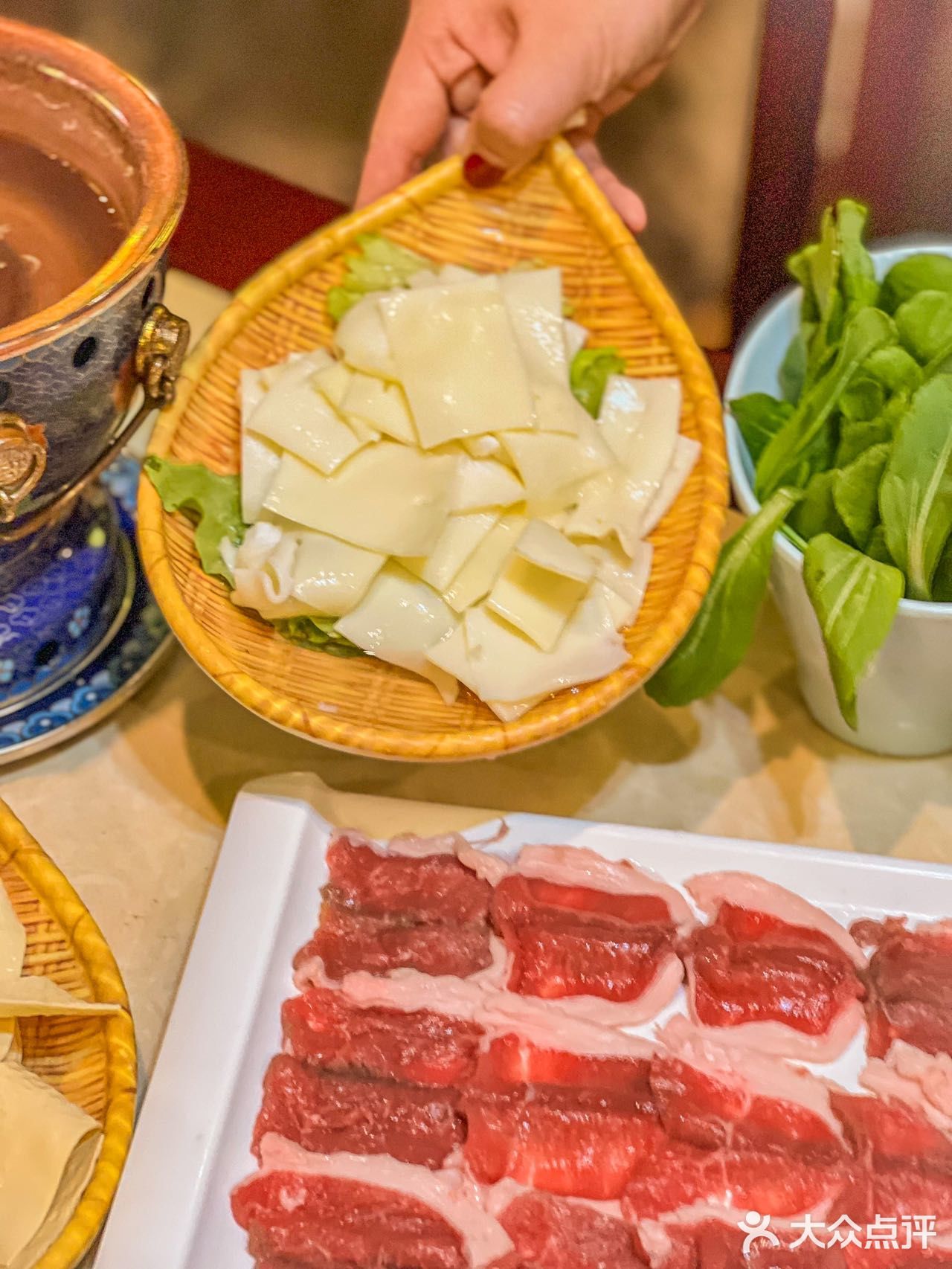 第一次吃到这么正宗的涮羊肉吃法，我真的好喜欢！