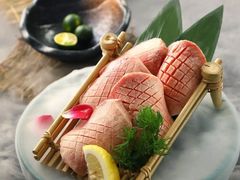 厚切安格斯黑牛霜降牛舌-韩烧牛中牛·甄选黑牛烤肉(黑金店)