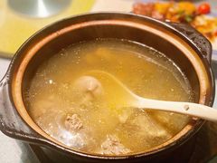 松茸菌菇老鸭汤-铁道茶苑.色稷餐厅(莲花南路店)