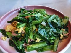 南极虾炒小白菜-小吊梨汤·北京菜·烤鸭(王府井银泰in88店)