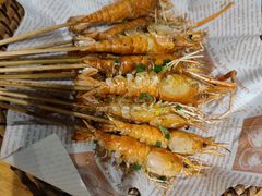 椒盐烤罗氏虾-79号渔船海鲜饭店(华强北店)