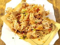 椒盐活皮皮虾-众想海鲜·烧烤·海肠捞饭·渔家菜(孙家疃店)