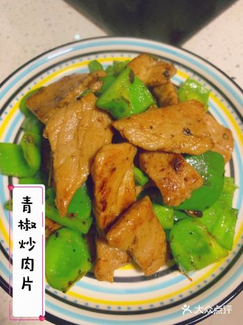 【食谱】青椒炒肉片，营养丰富小餐单