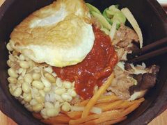 烤牛肉石锅拌饭-权味·朝鲜族拌饭(勒泰店)