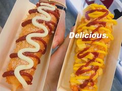 一半芝士一半热狗-蜜笑芝士热狗