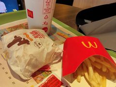 培根蔬萃双层牛堡单品-麦当劳(北沙滩店)