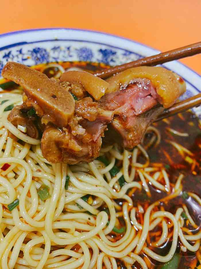 特色蹄花面-"这也是大竹林比较推荐的面店,结果才发现就.