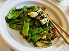 扁豆焖肉-大鸭梨烤鸭(石佛营店)