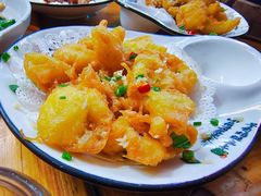 椒盐九肚鱼-洪大厨鸡煲(福田店)