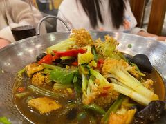 干锅花菜-牧羊餐厅