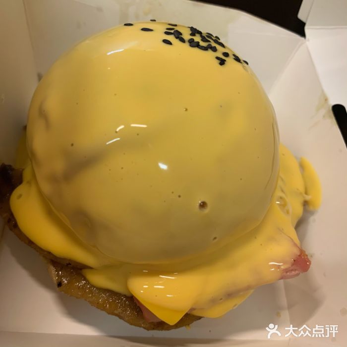 5路汉堡炸鸡(前进五路店)芝士熔岩牛肉汉堡图片