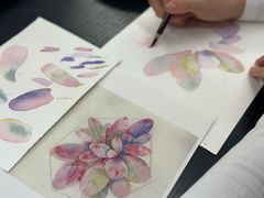 -六出私塾LiuChu•成人美术书法系统课程专业画室(熊婆婆的花园店)