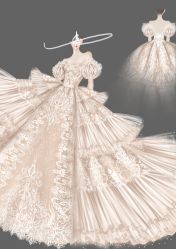 点击看大图 -艾米丽婚纱礼服