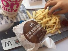 不素之霸双层牛堡套餐-麦当劳(金稻田路餐)