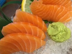 三文鱼刺身-魟阳日式料理(庆春店)