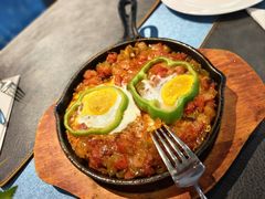 Shakshuka&nbsp;Eggs&nbsp;铁板沙苏卡鸡蛋-La Medina餐厅(亮马河南路店)