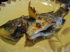 诚之特色的青衣盐烤-据说每斤要卖100多-诚日本料理