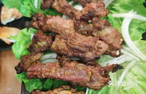 Naan Oven Mongolian Lamb Ribs