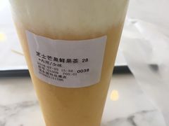 芝士芒果鲜果茶-顶东面包花园·生日蛋糕(世博店)