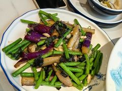 紫苏豆角炒茄子-秋色客家菜(南山店)