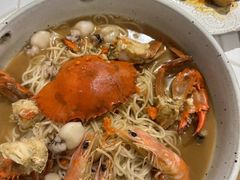 膏蟹拌面-十面欢腾·海鲜面·台式Bistro(长乐路店)