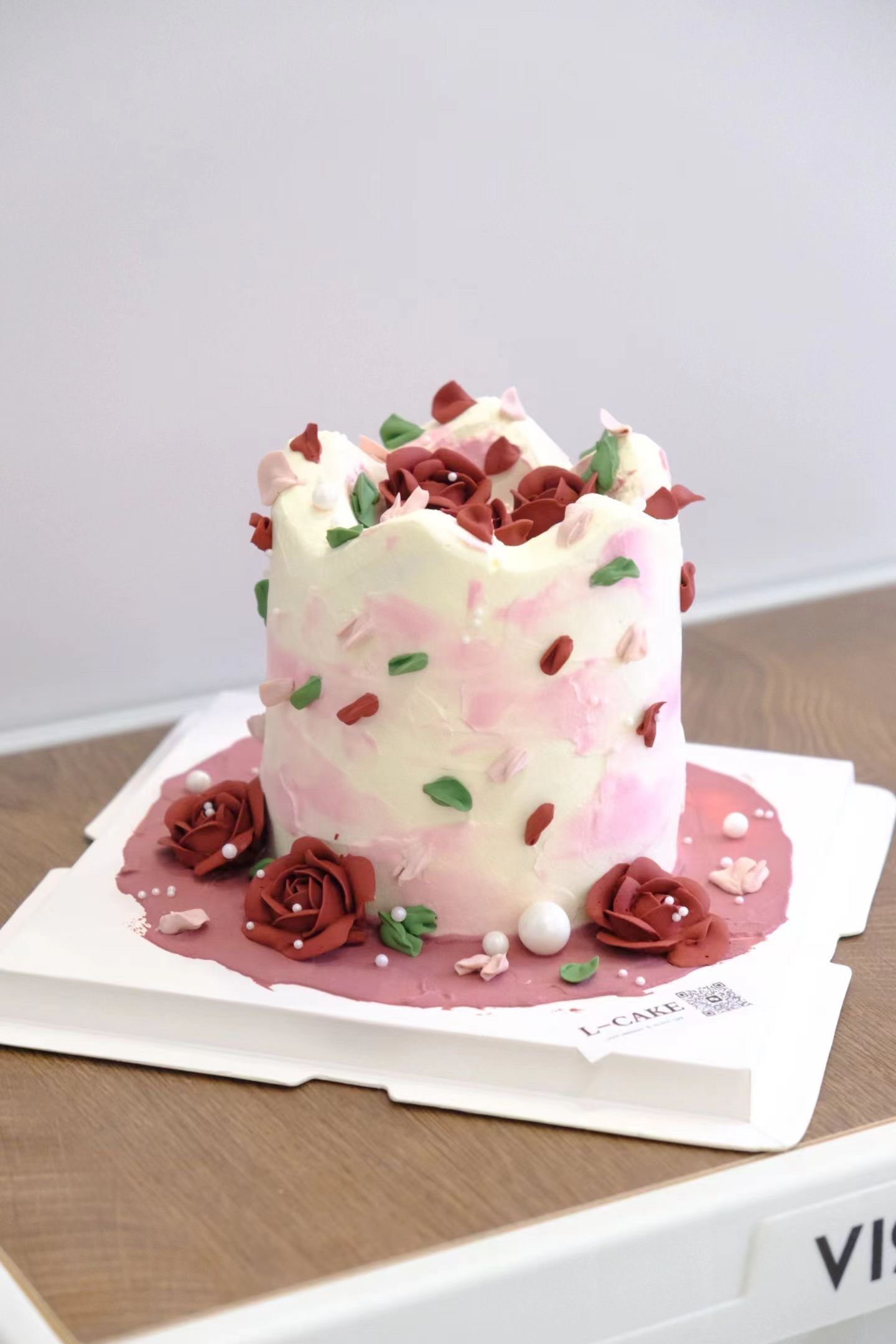 玫瑰花漾 纪念日小蛋糕