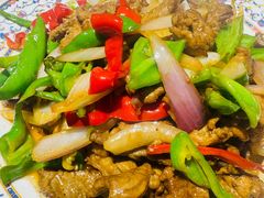 爆炒牛肉-塞外味道餐厅