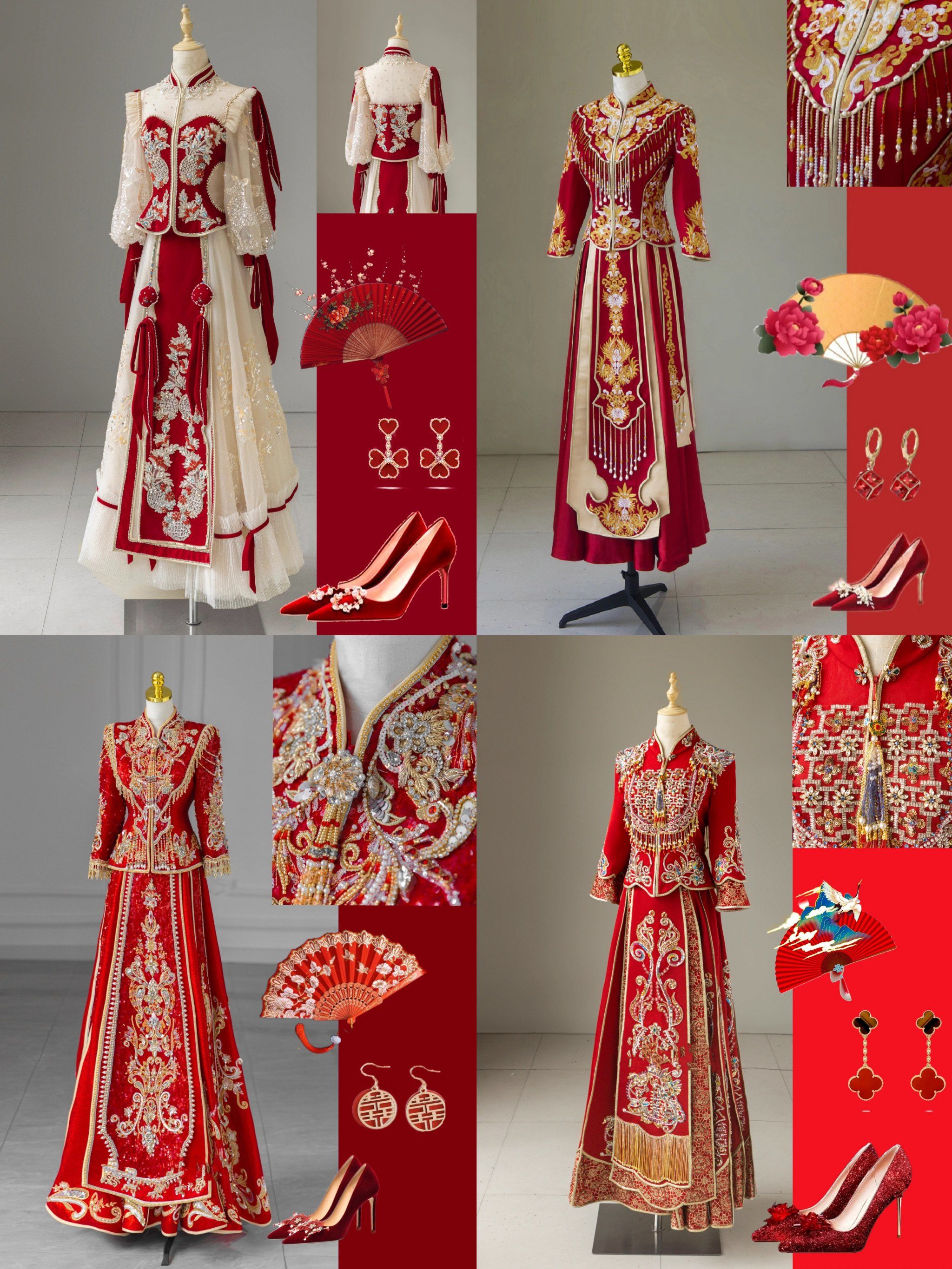 让人心动的红色秀禾🔥