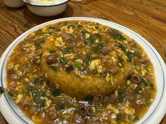 -东来菜馆•手抓海鲜家常菜•海鲜锅贴(鸽子窝店)