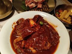 -草家酱蟹炭火烤肉店(珲春南路一店)