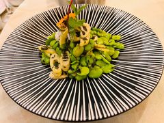 鲜豆瓣轻拌春笋-宋庄魁元艺术餐厅