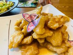 老式锅包肉-拾竹樾巷酒肆餐厅(望花店)
