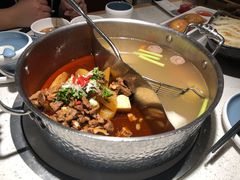 特色牛腩鸳鸯锅-左庭右院鲜牛肉火锅(环球港店)