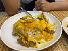 滑蛋虾仁猪颈饭-新记美食(关闸店)