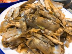 葱姜炒蛏子-良师门滨海人家·海鲜·家常菜(滨海城店)