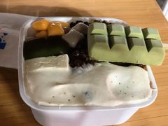 抹茶生乳かき氷-WONDER ICE 萬得冰田(建設路总店)